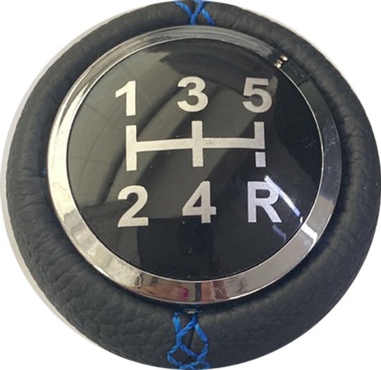 NTY Πόμολο Ταχυτήτων για Citroen Berlingo / C2 / C3 / C4 / C5 Peugeot 206 / 2008 / 207 / 3008 / 301 / 307 / 308 / 508 Μαύρο