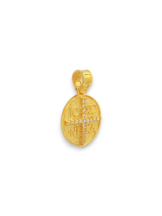 Q-Jewellery Anhänger Kinder Amulett Konstantinato aus Gold 14K 444510