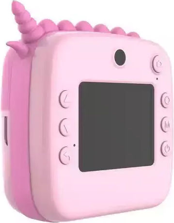 Unicorn Kinderkamera mit Thermodruck Rosa