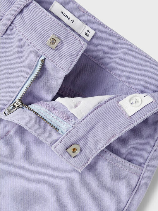 Kids' Shorts/Bermudas Fabric Light Purple