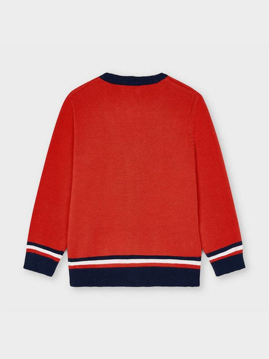 Mayoral Kids Cardigan Knitted red