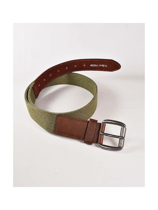 Beltipo Men's Webbing Belt Belt Brown