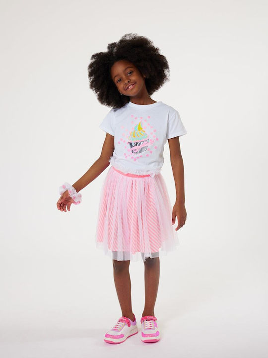 Kids Top Short-sleeved White