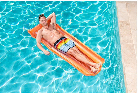 Swede Beach Aufblasbares für den Pool Orange 183cm
