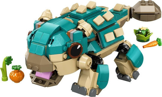 LEGO Jurassic World Baby Bumpy Ankylosaurus Pentru 7+ Ani 358 Bucăți