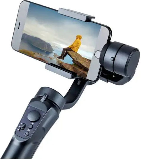 Techsuit H4 Gimbal für Mobiltelefone Schwarz