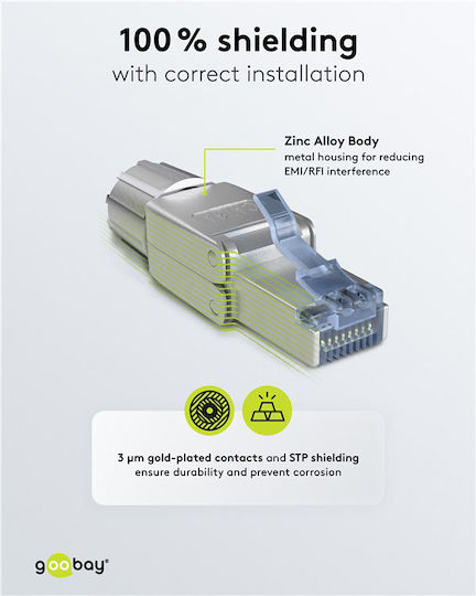 Goobay Plug RJ-45 male Silver (65939)