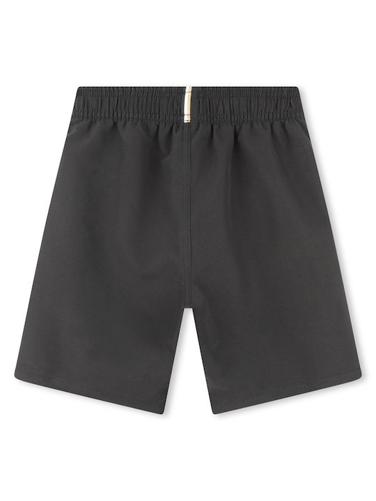 Hugo Boss Costum de baie pentru copii Pantaloni scurți de înot BLACK