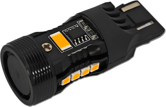 Lămpi Autoturismului W21W LED Portocaliu 12V 1buc