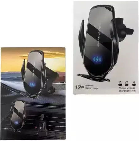 Car Mobile Mount with Adjustable Hooks Red