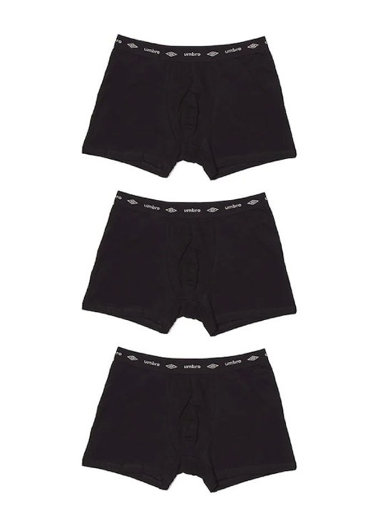 Herren Boxershorts Black 3Packung