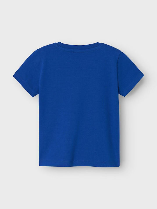 Name It Kids Blouse Short Sleeve Blue