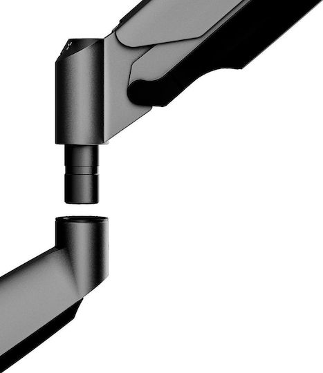 Spacetronik Ständer Auf dem Schreibtisch Bildschirm bis zu 45" mit Arm (SPA-S110B)