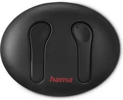 HAMA Spirit Unchained In-ear Bluetooth Handsfree Căști cu Carcasă de Încărcare Negru
