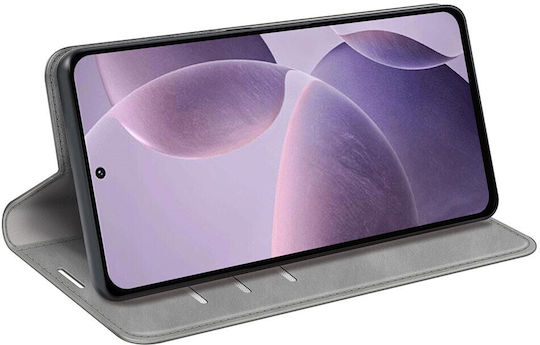 Retro Magnetic Book Γκρι (Xiaomi Poco F6 Pro 5G)