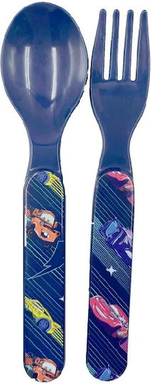 Gim Cars Plastik Kinder Lebensmittelbehälter Disney Autos Mehrfarbig 17.5 x 12.5 x 6cm
