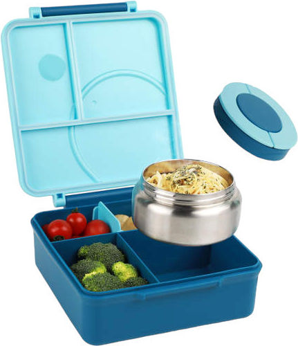 Queen Mother Plastic Kids' Food Container Blue x x 7cm