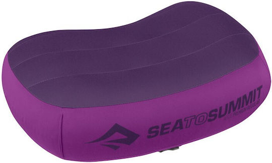 Sea to Summit Premium Regular Inflatable Camping Pillow Purple 42x34cm