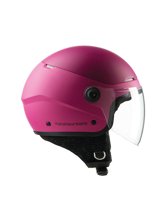 Tucano Urbano El' Pop Jet Helmet ECE 22.06 1250gr Matt Bougainville