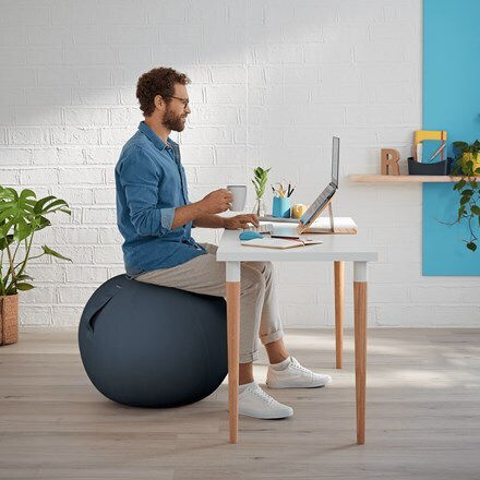 Leitz Minge Pilates 65cm în culoare Gri