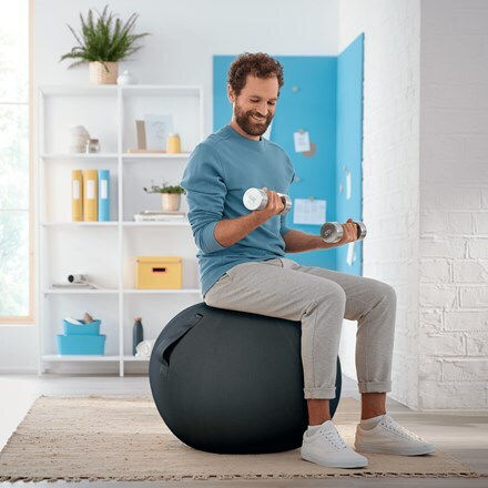 Leitz Minge Pilates 65cm în culoare Gri