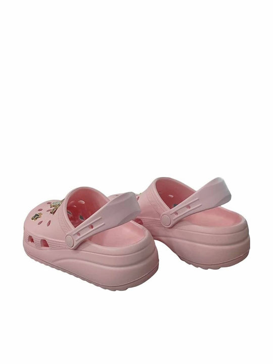 The Shoemart Sonimix Femei Sabot Roz
