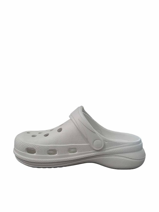 Envie Shoes Дамски Клоги Бял