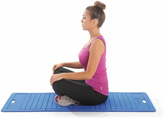 Sveltus Foldable Αναδιπλούμενο Στρώμα Γυμναστικής Yoga Κόκκινο (170x70x0.5cm)