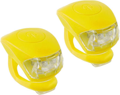 M-Wave Cobra IV Set with Bicycle Light Yellow