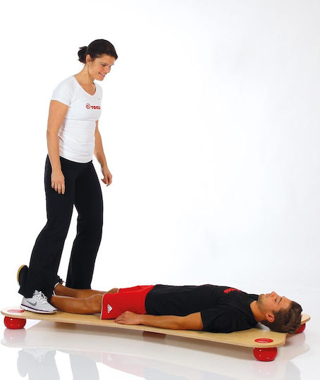 Togu Balanza Ballstep Πλατφόρμα Ισορροπίας Μπεζ 180x60x15cm