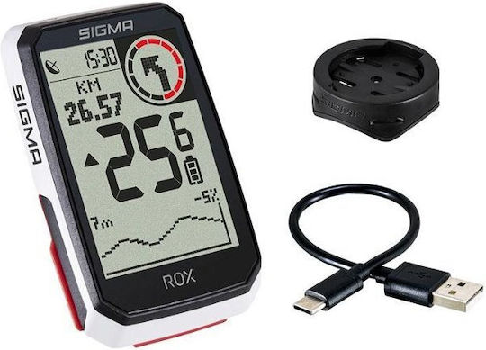 Sigma Sport Rox 4.0 Αδιάβροχο Ασύρματο GPS Ποδηλάτου Μαύρο