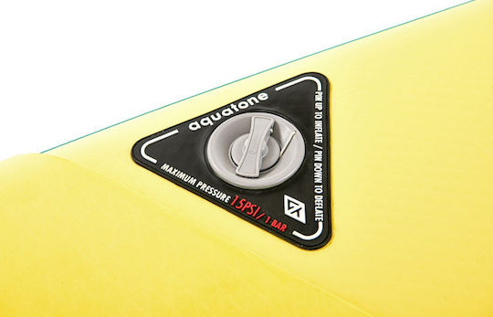 Aquatone Wave 10'6'' Φουσκωτή Σανίδα SUP με Μήκος 2.74m Κίτρινη