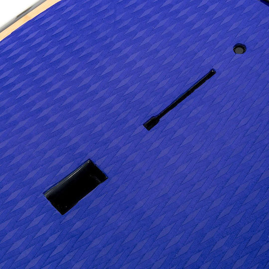 SCK Onyx 11'6'' Bambus SUP Board mit Länge 3.5m Blau