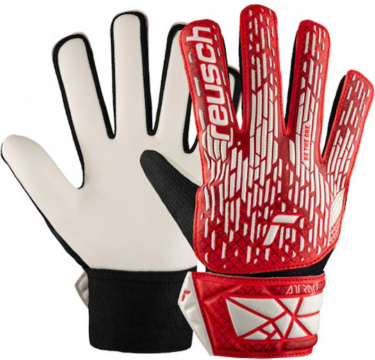 Reusch Attrakt Starter Solid Голмански ръкавици Детски Червени