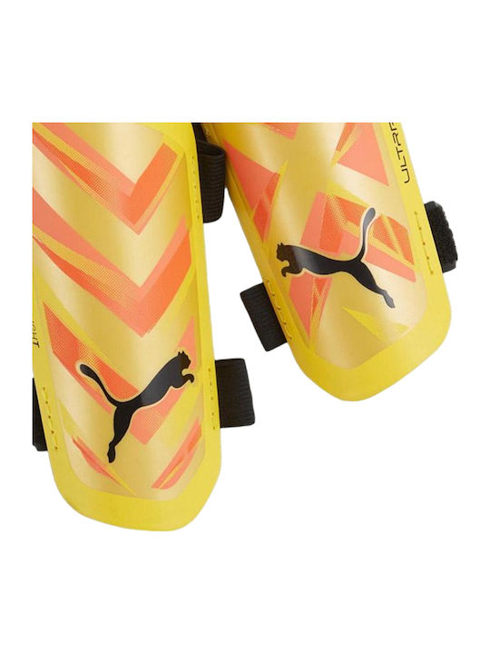 PUMA Ultra Light Strap 030875-09 Επικαλαμίδες Ποδοσφαίρου Ενηλίκων & Παιδικές Πορτοκαλί