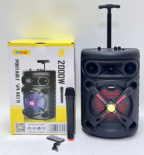 Andowl Q838 Q-838 Black Speaker
