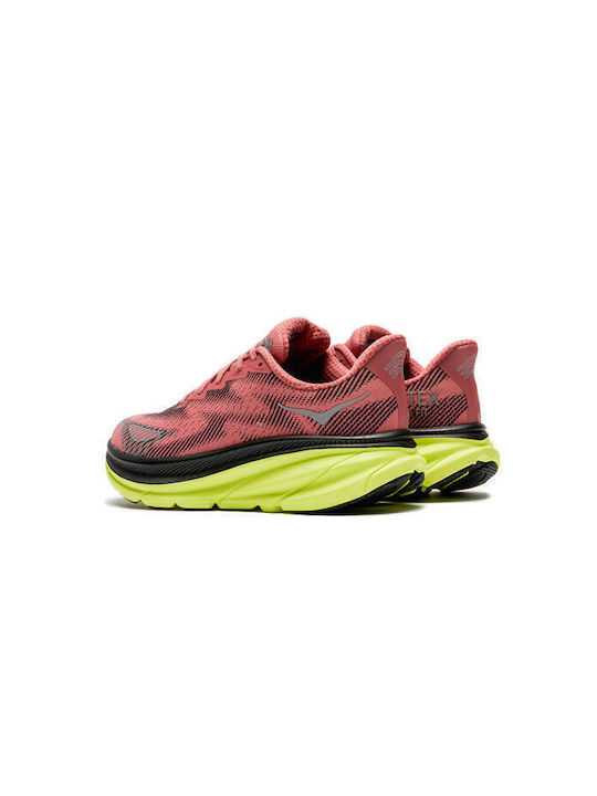 Clifton 9 Gore-tex Sport Shoes Running Pink Waterproof with Gore-Tex Membrane