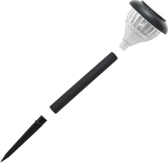 vidaXL Set of 4 Solar Lights Warm White with Photocell IP44 10.5cmx37cmcm