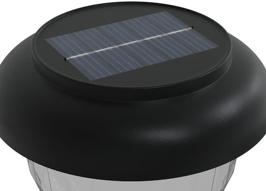 vidaXL Set of 4 Solar Lights Warm White with Photocell IP44 10.5cmx37cmcm