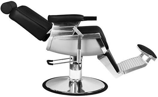 Barber Equipment Καρέκλα Barbier Schwarz mit verstellbarer Höhe