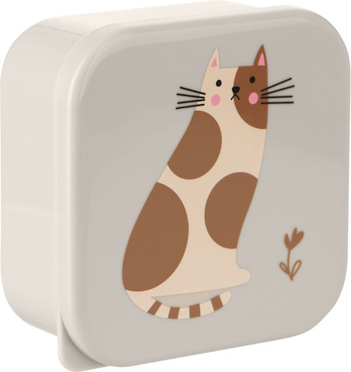 Kikka Boo Plastik Kinder Lunchset 0.6Es Gray