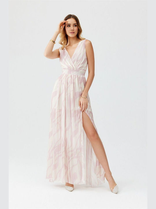 Roco Fashion Summer Maxi Evening Dress Pink