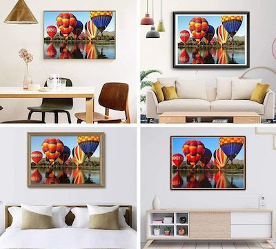 Hot Air Balloon Puzzle 2D 1000 Pieces