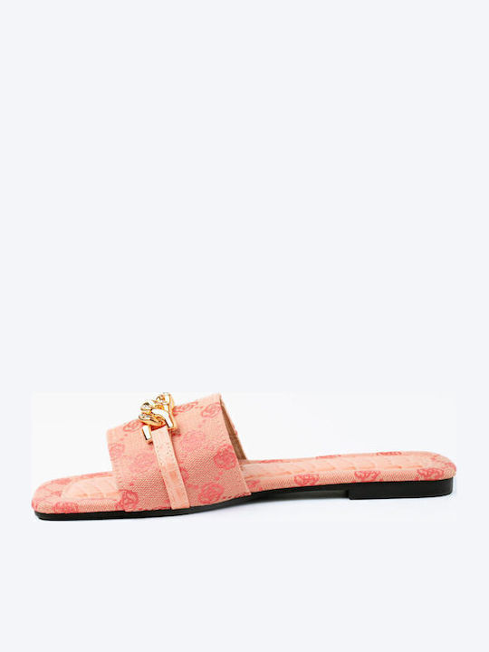 Flache Sandalen für Damen Anatomisch in Beige Farbe