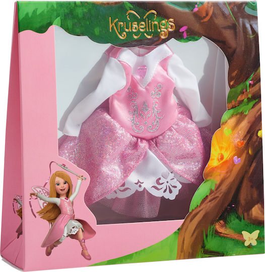 Kruselings Pink Ball Gown Дрехи за кукли