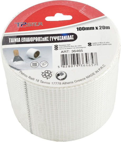 Tpster Isolierband 100mm x 20m Weiß
