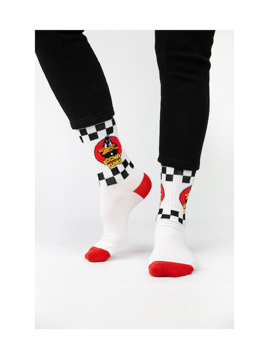 Warner Bros Looney Tunes Femei Șosete Multicolor 4Pachet