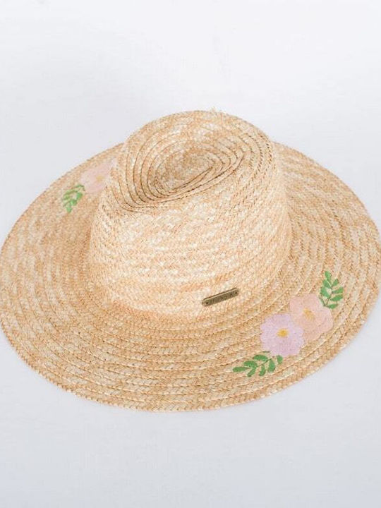 Hurley Wicker Women's Hat Beige