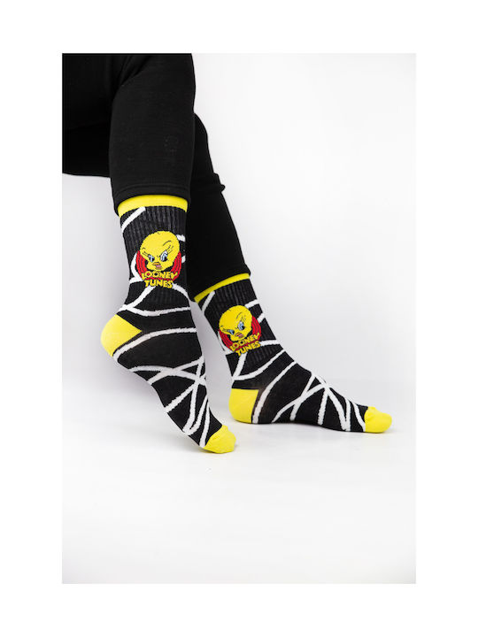 Warner Bros Looney Tunes II Femei Șosete Multicolor 4Pachet