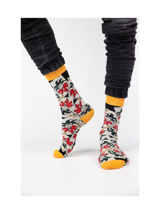 Warner Bros Joker Laugh Bărbați Șosete Multicolor 4Pachet